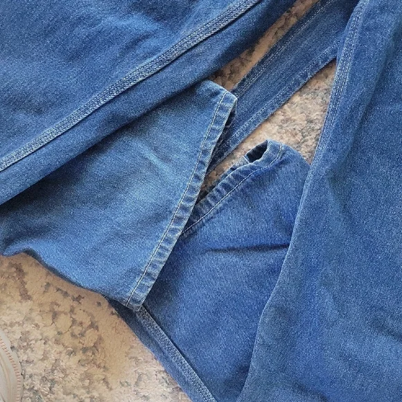 Carhartt Classic Blue Denim Overalls 38x30 - Picture 6 of 8